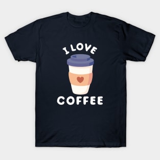 I love coffee cute T-Shirt